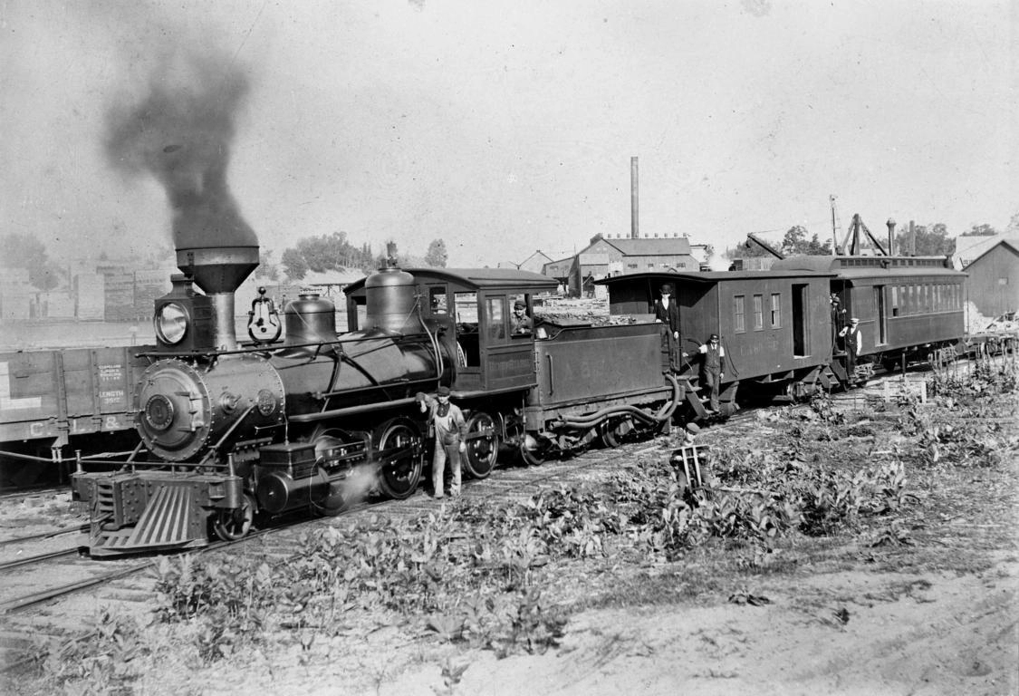 A&BR Locomotive at Mill Yard